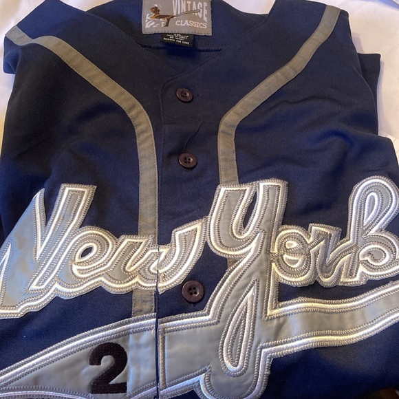 Vintage classics New York 2XL baseball jersey #2. B1 - Picture 8 of 9
